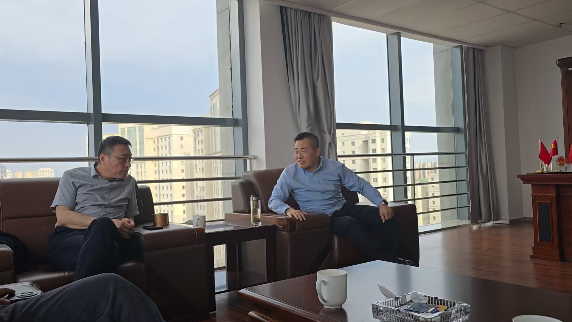 太原正越赴內(nèi)蒙大有城通回訪交流